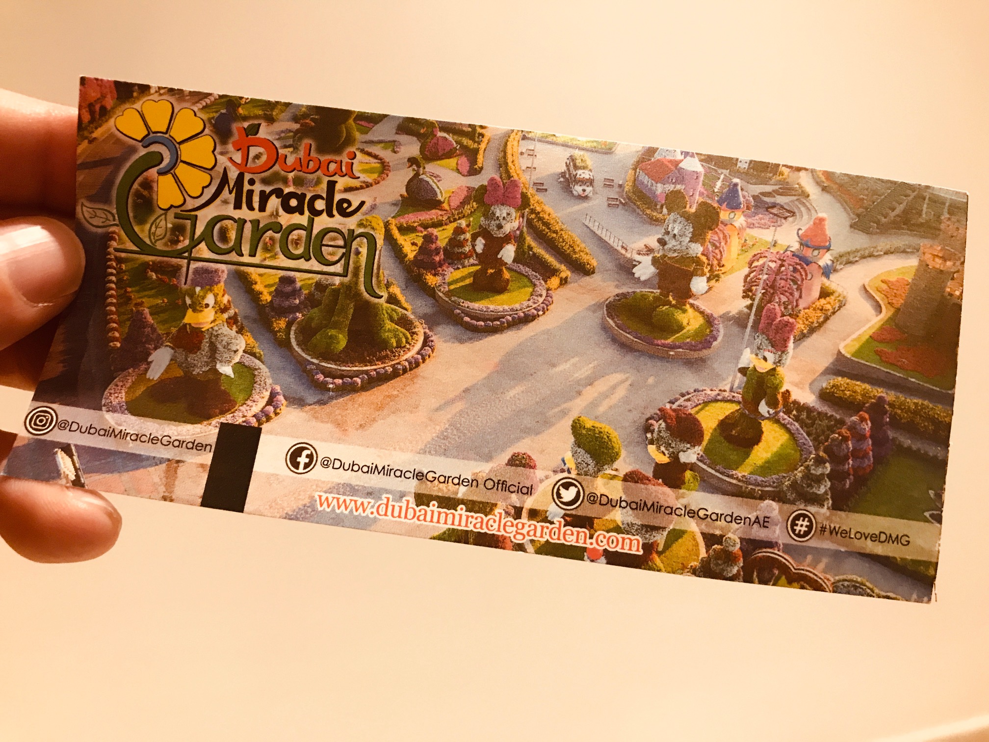 Ticket Dubai Miracle Garden