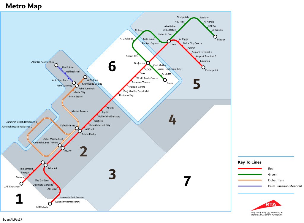 Zones Dubai