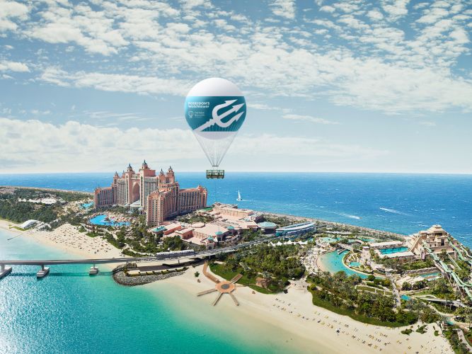 The Dubai Balloon Ride at Atlantis