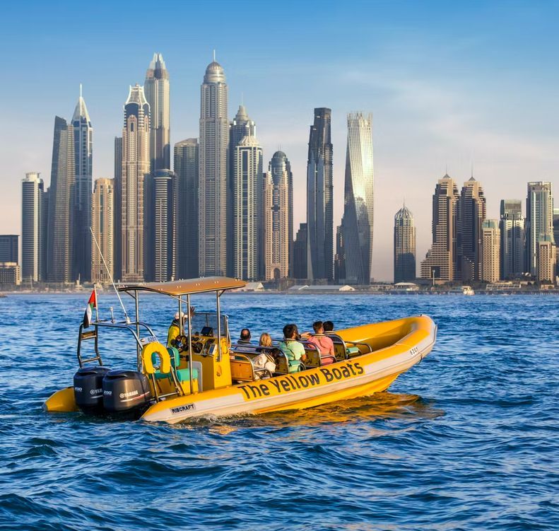 Dubai Bootstour Yellow