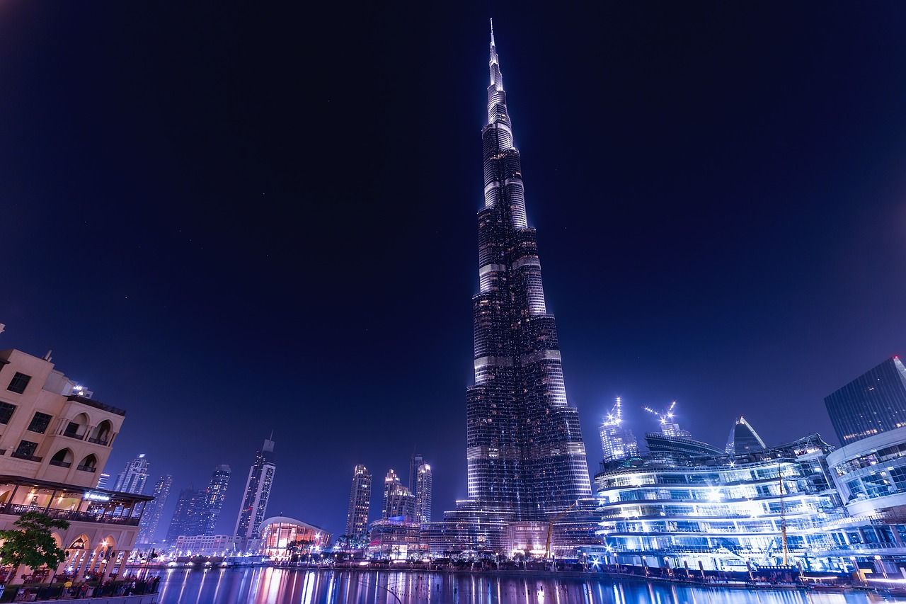 Burj Khalifa Nacht